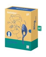 SATISFYER - VIBRATEUR ANNEAU SWORDSMAN VERT