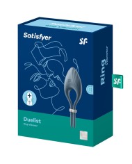 SATISFYER - VIBRATEUR ANNEAU DUELIST BLEU
