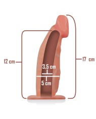 INTENSE - HARNAIS CREUX AVEC GODE 18 X 3,5 CM
