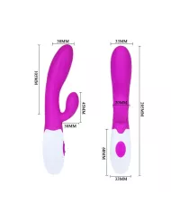 PRETTY LOVE - FLIRTATION VIBRATEUR ALVIS AVEC STIMULATEUR DE CLITORIS PRETTY LOVE - FLIRTATION VIBRATEUR ALVIS AVEC STIMULATEUR DE CLITORIS