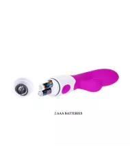 PRETTY LOVE - FLIRTATION VIBRATEUR ALVIS AVEC STIMULATEUR DE CLITORIS PRETTY LOVE - FLIRTATION VIBRATEUR ALVIS AVEC STIMULATEUR DE CLITORIS