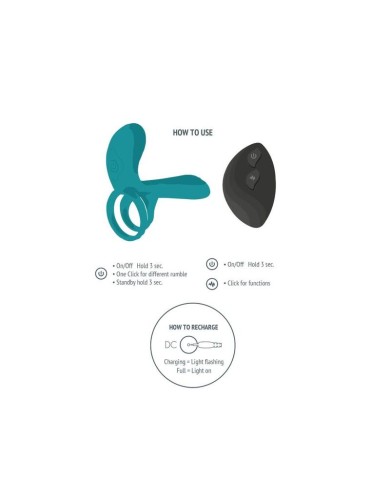 XOCOON - ANNEAU VIBRATEUR COUPLES VERT