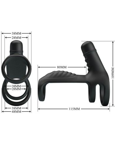 PRETTY LOVE - MANCHON DEXTENSION EN SILICONE SOUPLE ÉLASTIQUE