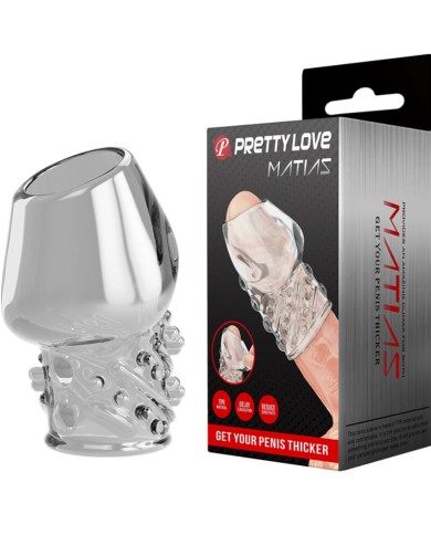 PRETTY LOVE - ÉPAISSISSEUR DE PÉNIS TRANSPARENT MATIAS