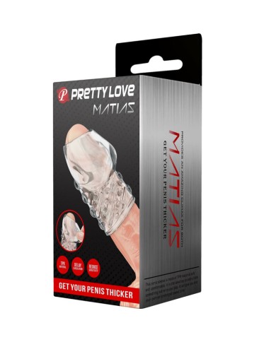 PRETTY LOVE - ÉPAISSISSEUR DE PÉNIS TRANSPARENT MATIAS