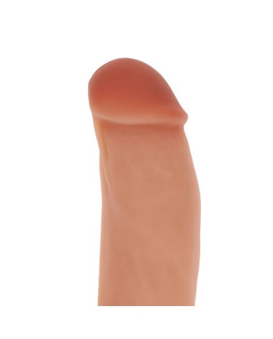 GET REAL - GODE EN SILICONE 18 CM AVEC BALLES PEAU