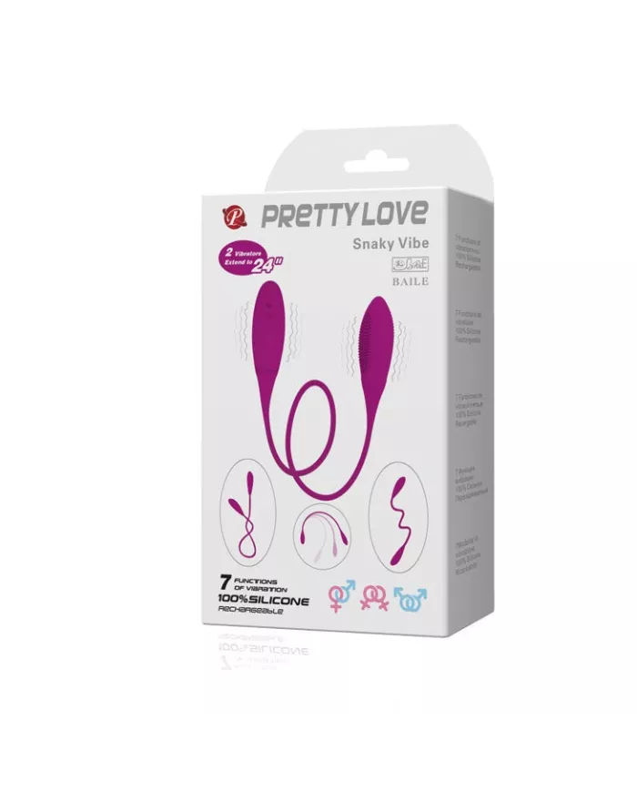 PRETTY LOVE - SNAKY DELUXE VIBRATEUR 7 V