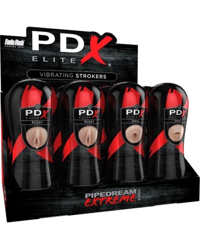 PDX ELITE - ENSEMBLE DE COUREURS 12 UNITÉS: 6X VAGIN, 3X ANO, 3X BOUCHE