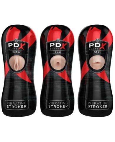 PDX ELITE - ENSEMBLE DE COUREURS 12 UNITÉS: 6X VAGIN, 3X ANO, 3X BOUCHE