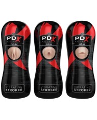 PDX ELITE - ENSEMBLE DE COUREURS 12 UNITÉS: 6X VAGIN, 3X ANO, 3X BOUCHE