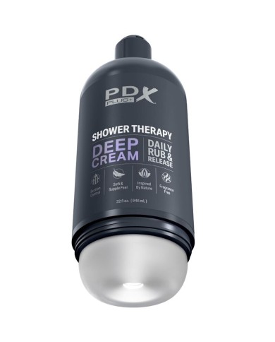 PDX PLUS - STROKER MASTURBATEUR DISCRET DEEP CREAM SHAMPOOING CONCEPTION DE BOUTEILLE