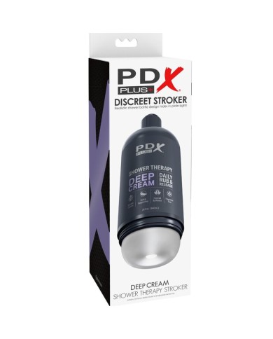 PDX PLUS - STROKER MASTURBATEUR DISCRET DEEP CREAM SHAMPOOING CONCEPTION DE BOUTEILLE