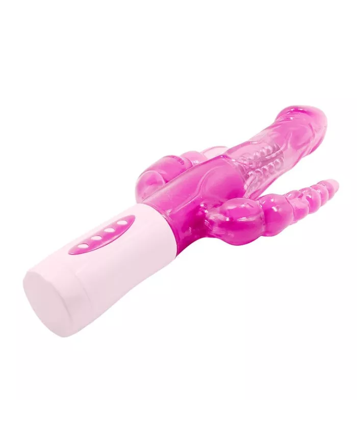 BAILE - PRETTY BUNNY TRIPLE VIBRATEUR ROTATEUR BAILE - PRETTY BUNNY TRIPLE VIBRATEUR ROTATEUR