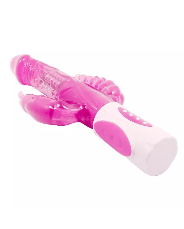BAILE - PRETTY BUNNY TRIPLE VIBRATEUR ROTATEUR BAILE - PRETTY BUNNY TRIPLE VIBRATEUR ROTATEUR