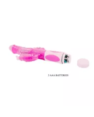 BAILE - PRETTY BUNNY TRIPLE VIBRATEUR ROTATEUR BAILE - PRETTY BUNNY TRIPLE VIBRATEUR ROTATEUR