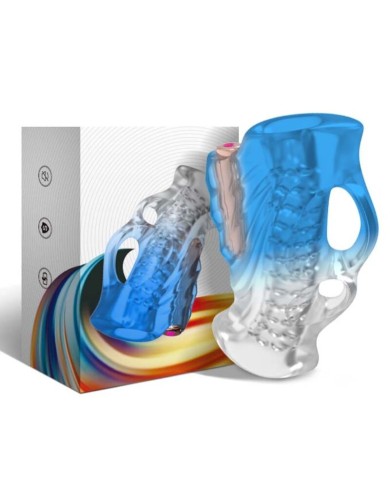 ARMONY - MASTURBATEUR DOIGT & VIBRATEUR BLEU GRADIENT