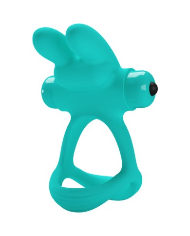 PRETTY LOVE - ANNEAU VIBRATEUR LAPIN VERT DANTE