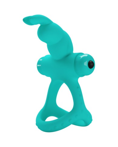 PRETTY LOVE - ANNEAU VIBRATEUR LAPIN VERT FIGGY