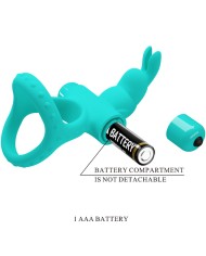 PRETTY LOVE - ANNEAU VIBRATEUR LAPIN VERT FIGGY