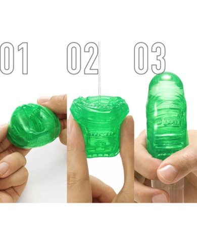 TENGA - PACK DE DÉS DÉS POUR MASTURBATEUR UNI VARIETY 4 UNITÉS