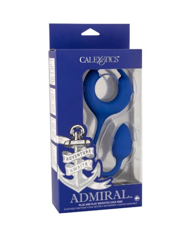 CALEXOTICS - ADMIRAL ANNEAU PÉNIEN LESTÉ BLEU