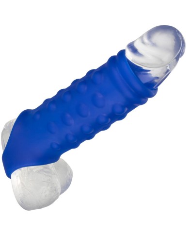 CALEXOTICS - ADMIRAL COUVERCLE DE PÉNIS EN PERLES SILICONE LIQUIDE BLEU