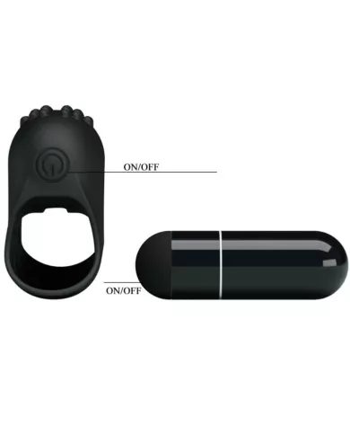 PRETTY LOVE - FLIRTATION DÉS  VIBRATION NOIR STEWARD