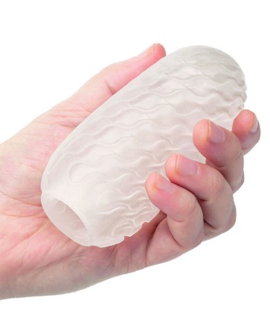 CALEXOTICS - BOUNDLESS RÉVERSIBLE SQUISHY BALL STROKE JAUNE