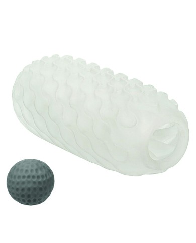 CALEXOTICS - BOUNDLESS RÉVERSIBLE SQUISHY BALL STROKE JAUNE