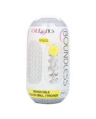 CALEXOTICS - BOUNDLESS SQUISHY RÉVERSIBLE BALL STROKE GRIS
