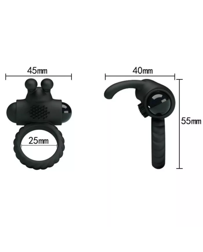 PRETTY LOVE - EUDORA ANNEAU VIBRANT AVEC STIMULATEUR PRETTY LOVE - EUDORA ANNEAU VIBRANT AVEC STIMULATEUR