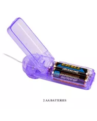 BAILE - PAPILLON VIBRANT DE STIMULATION CLITORIS LILAS BAILE - PAPILLON VIBRANT DE STIMULATION CLITORIS LILAS