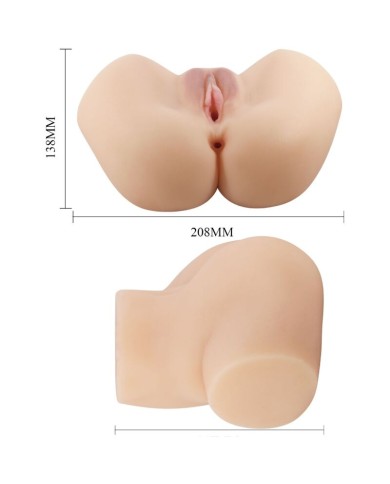 CRAZY BULL - VIBRATEUR VAGIN ET ANUS RÉALISTE HAILEY