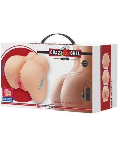 CRAZY BULL - VIBRATEUR RÉALISTE POUR VAGIN ET ANUS MILA