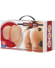 CRAZY BULL - VIBRATEUR VAGIN ET ANUS RÉALISTE EMILIA