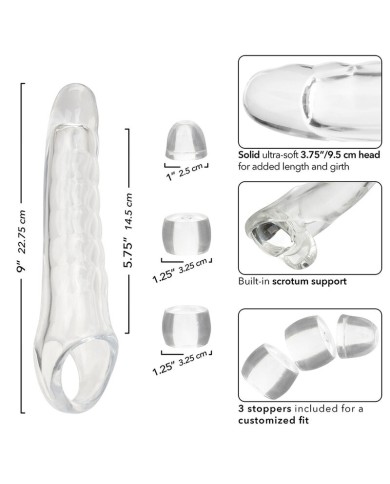 CALEXOTICS - MAXX EXTENSEUR DE PÉNIS RÉGLABLE TRANSPARENT