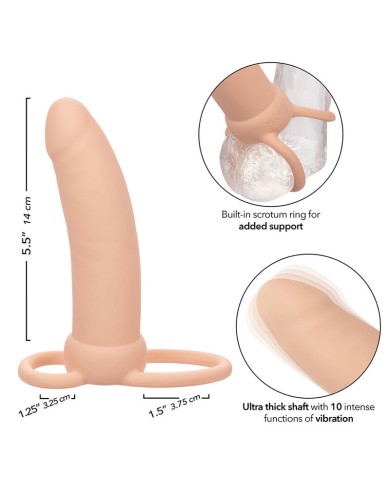 CALEXOTICS - MAXX THICK DOUBLE PÉNÉTRATEUR 10 VIBRATIONS CHAIR