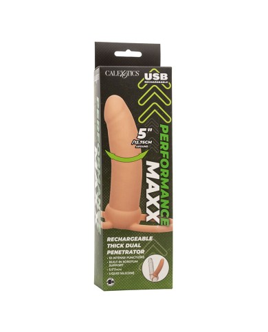 CALEXOTICS - MAXX THICK DOUBLE PÉNÉTRATEUR 10 VIBRATIONS CHAIR