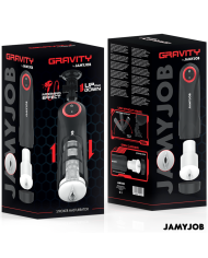 JAMYJOB - MASTURBATEUR VAGIN AUTOMATIQUE PAR GRAVITÉ 5 MODES D'ASPIRATION