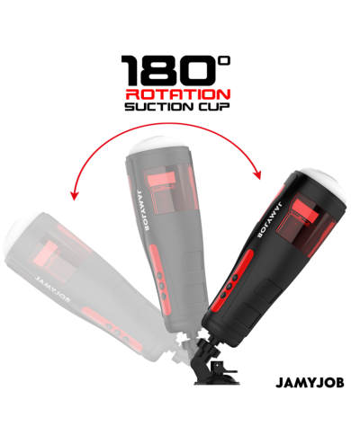 JAMYJOB - MASTURBATEUR VAGIN AUTOMATIQUE CYCLONE 10 MODES DE ROTATION ET DE POUSSÉE