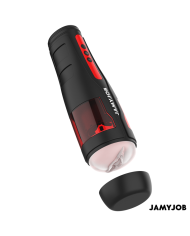 JAMYJOB - MASTURBATEUR VAGIN AUTOMATIQUE CYCLONE 10 MODES DE ROTATION ET DE POUSSÉE