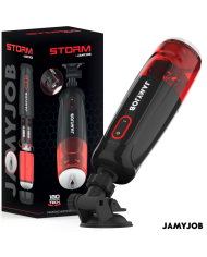 JAMYJOB - MASTURBATEUR VAGIN AUTOMATIQUE STORM 10 MODES DE ROTATION ET DE POUSSÉE