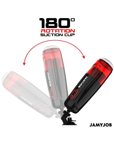 JAMYJOB - MASTURBATEUR VAGIN AUTOMATIQUE STORM 10 MODES DE ROTATION ET DE POUSSÉE
