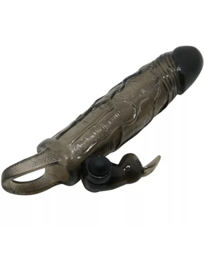 BAILE - COUVRE-PÉNIS BRAVE MAN AVEC LAPIN NOIR 16.5 CM BAILE - COUVRE-PÉNIS BRAVE MAN AVEC LAPIN NOIR 16.5 CM