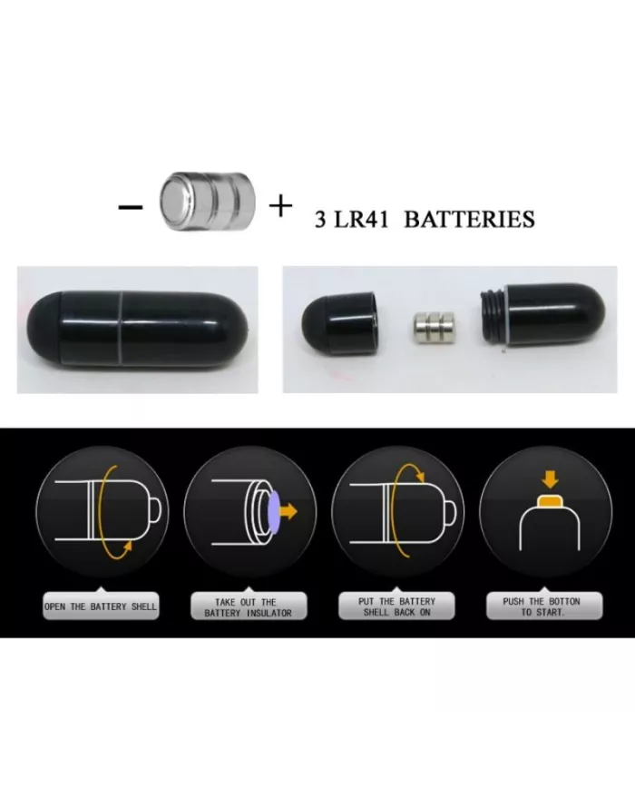 BAILE - COUVRE-PÉNIS BRAVE MAN AVEC LAPIN NOIR 16.5 CM BAILE - COUVRE-PÉNIS BRAVE MAN AVEC LAPIN NOIR 16.5 CM