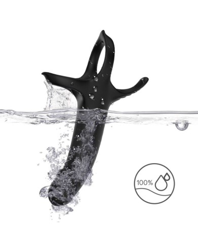ARMONY - GODE AVEC ANNEAU ET VIBRATEUR NOIR