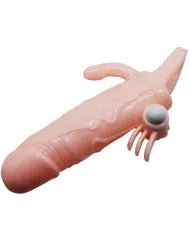 BAILE - COUVRE-PÉNIS BRAVE MAN AVEC CHAIR DE STIMULATION CLIT ET ANAL 16.5 CM BAILE - COUVRE-PÉNIS BRAVE MAN AVEC CHAIR DE STIMULATION CLIT ET ANAL 16.5 CM