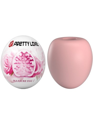 PRETTY LOVE - MASTURBATEUR POUR HOMME OEUF ROSE