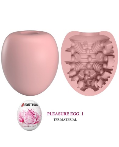 PRETTY LOVE - MASTURBATEUR POUR HOMME OEUF ROSE