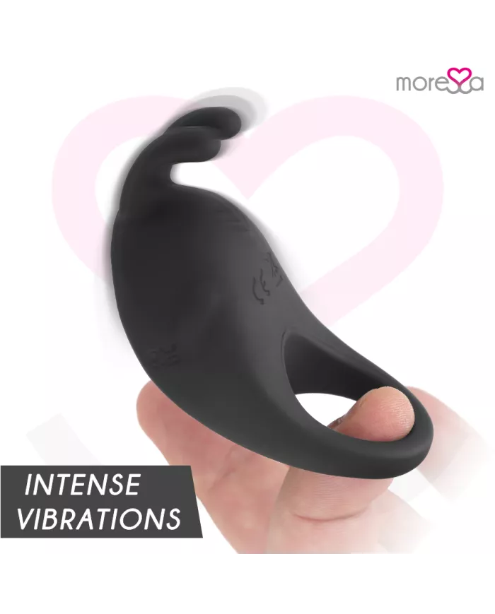 MORESSA - BRAD PREMIUM SILICONE RECHARGEABLE NOIR